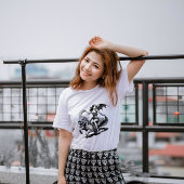 Retro Button-Up Dragon T-Shirt !