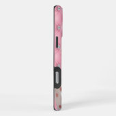 Retro Button-Up Girl iPhone Hülle (Rechte Seite)