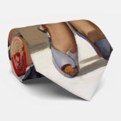 Retro Button-Up Girl Krawatte (Gerollt)