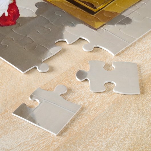 Retro Button-Up Girl Puzzle (Seite)