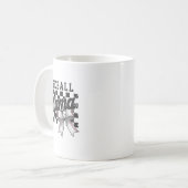Retro Bysebyll Mama Coquette Bow Niedlich Softbyll Kaffeetasse (Vorderseite Links)
