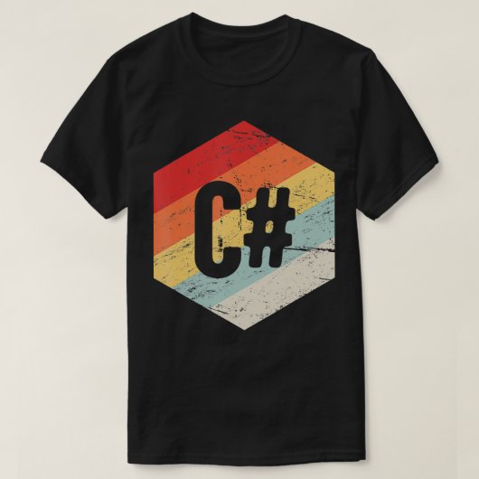 Retro C T-Shirt (Design vorne)
