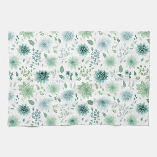 Retro Cactus Kitchtuch Geschirrtuch (Horizontal)