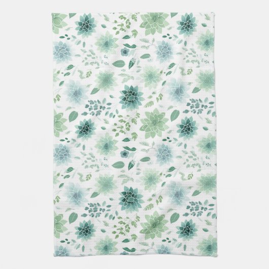 Retro Cactus Kitchtuch Geschirrtuch (Vertikal)