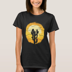 Retro Cactus Pflanze Pots Niedliche Pflanze Garten T-Shirt