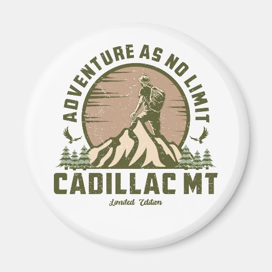 Retro Cadillac Magnet (Vorne)