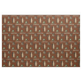 Retro-Café-Kaffeemuster Stoff (Yard (91,4 cm))