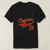 Retro Caguas Baseball Camiseta Beisbol Puerto Rico T-Shirt (Design vorne)