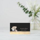 Retro Cake Mixer Bokeh Süßigkeiten Bäckerei Visitenkarte (Stehend Vorderseite)