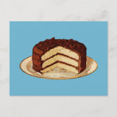 Retro Cake Postkarte (Vorderseite)