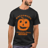 Retro Calabaza de Halloween Haddonfield 1978 T-Shirt (Vorderseite)