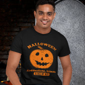 Retro Calabaza de Halloween Haddonfield 1978 T-Shirt