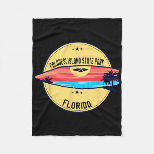 Retro Caladesi Island State Park Florida Strand Su Fleecedecke