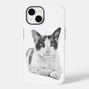 Retro Calico Halbton Case-Mate iPhone 14 Hülle
