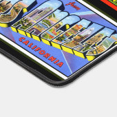 Retro California Postkarten Schreibtischmatten (Ecke)