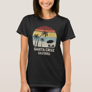 Retro California Santa Cruz Beach Shirt Vintag