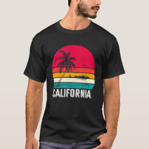 Retro California Surf Vintag Beach Cali 70er Venic T-Shirt