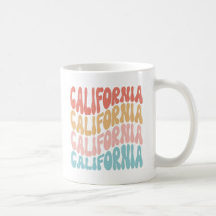 Retro California, Vintager Golden Staat Vibes Kaffeetasse