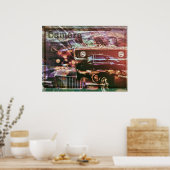 Retro Camaro Poster (Küche)