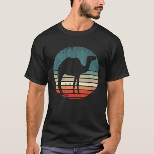 Retro Camel T-Shirt (Vorderseite)
