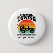 Retro Camel Towing Sarcastic Quotes Life Without M Button (Vorderseite)