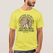 Retro Camelback Bergsee-Zauber im Val Piora T - Sh T-Shirt (Vorderseite)