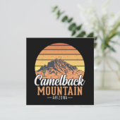 Retro Camelback Mountain Arizona Wüstenreise (Stehend Vorderseite)