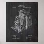 Retro-Camera-Patent Poster (Vorne)