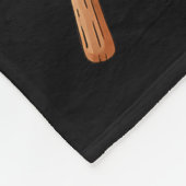 Retro Camo Cross Fishing Rod Hook B Christian Fish Fleecedecke (Ecke)