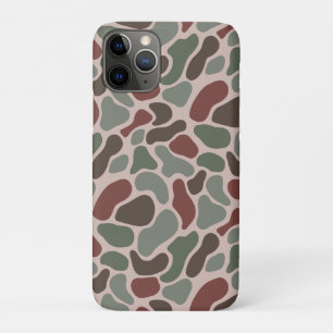 Retro Camo (rot grün) Case-Mate iPhone Hülle