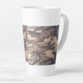 Retro-Camouflage-Design, noch beliebtes Design, Du Milchtasse (Rechte Ecke)