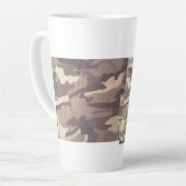 Retro-Camouflage-Design, noch beliebtes Design, Du Milchtasse (Linke Ecke)