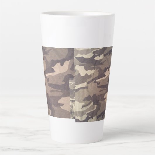 Retro-Camouflage-Design, noch beliebtes Design, Du Milchtasse (Vorderseite)