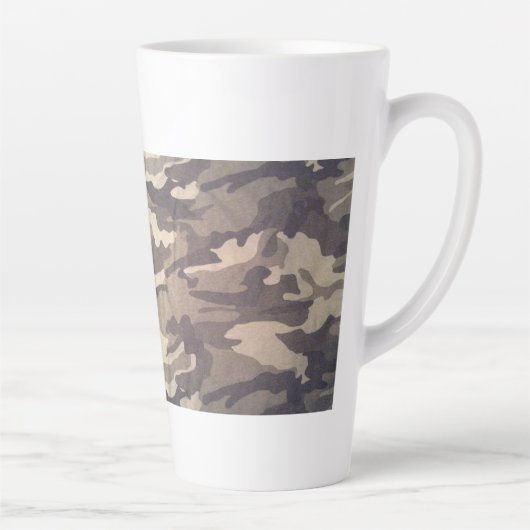 Retro-Camouflage-Design, noch beliebtes Design, Du Milchtasse (Rechts)