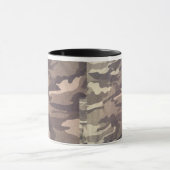 Retro-Camouflage-Design, noch beliebtes Design, Du Tasse (Zentrum)