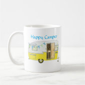Retro Camper-Anhänger-Tasse Kaffeetasse (Links)