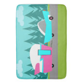 Retro Camper-/Anhänger-und Auto-Bad-Matte Badematte (Vorderseite Vertikal)