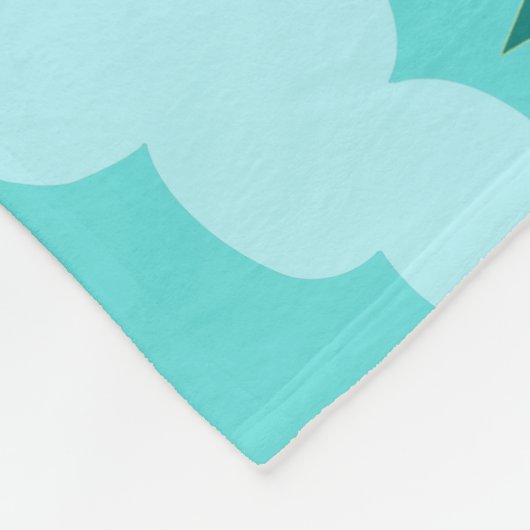 Retro Camper-/Anhänger-und Auto-Fleece-Decke Fleecedecke (Ecke)