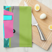 Retro Camper-/Anhänger-und Auto-Geschirrtuch Geschirrtuch (Viertel Falte)