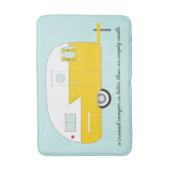 Retro-Camper-Badezimmerteppich Badematte (Vorderseite Vertikal)