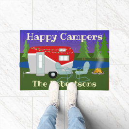 Retro Camper Door Mat Fußmatte