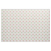 Retro Camper Flamingo Floral Biene Stoff (Fat Quarter (45,7 x 55,9 cm))