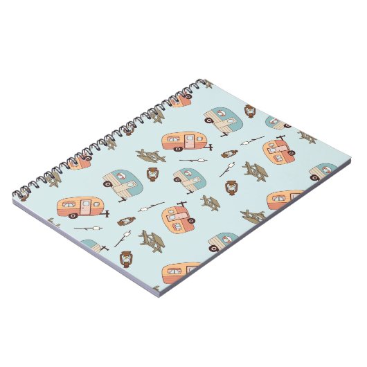 Retro Camper Notebook Notizblock (Linke Seite)