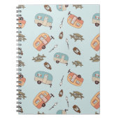 Retro Camper Notebook Notizblock (Vorderseite)