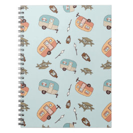 Retro Camper Notebook Notizblock