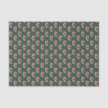 Retro Camper Van Christmas Seidenpapier<br><div class="desc">Ein handgezeichnet,  Retro-Wohnwagen-Design in den traditionellen Weihnachtsfarben Grün,  Rot und Weiß. Ein großartiges Urlaubsprojekt für Outdoorsy-Personen,  begeisterte Camper,  Reisende oder Nomaden.</div>