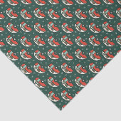 Retro Camper Van Christmas Seidenpapier (Ausschnitt)