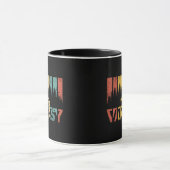Retro Camper Van Life - Vintages Leben Tasse (Zentrum)