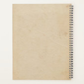 Retro Camper Van Planer (Rückseite)