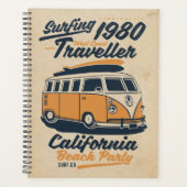 Retro Camper Van Planer (Vorderseite)